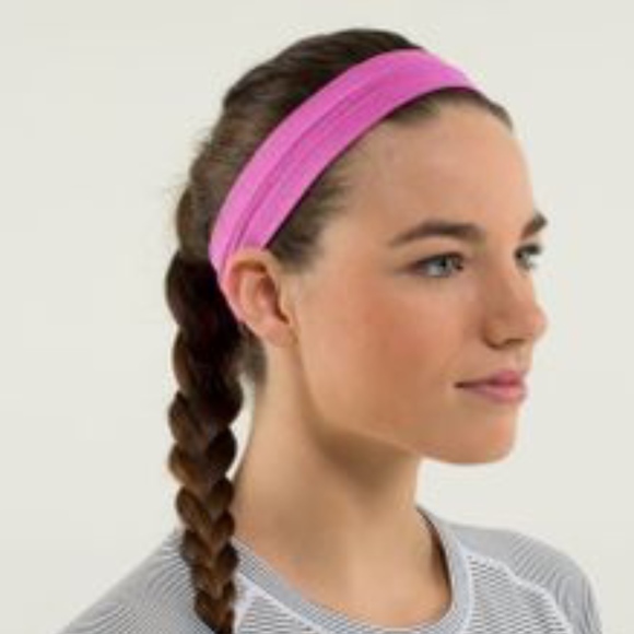lululemon athletica Accessories - Lululemon Swiftly Hot Pink Headband